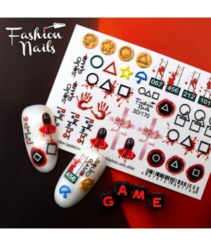 3D Слайдер Fashion Nails №170